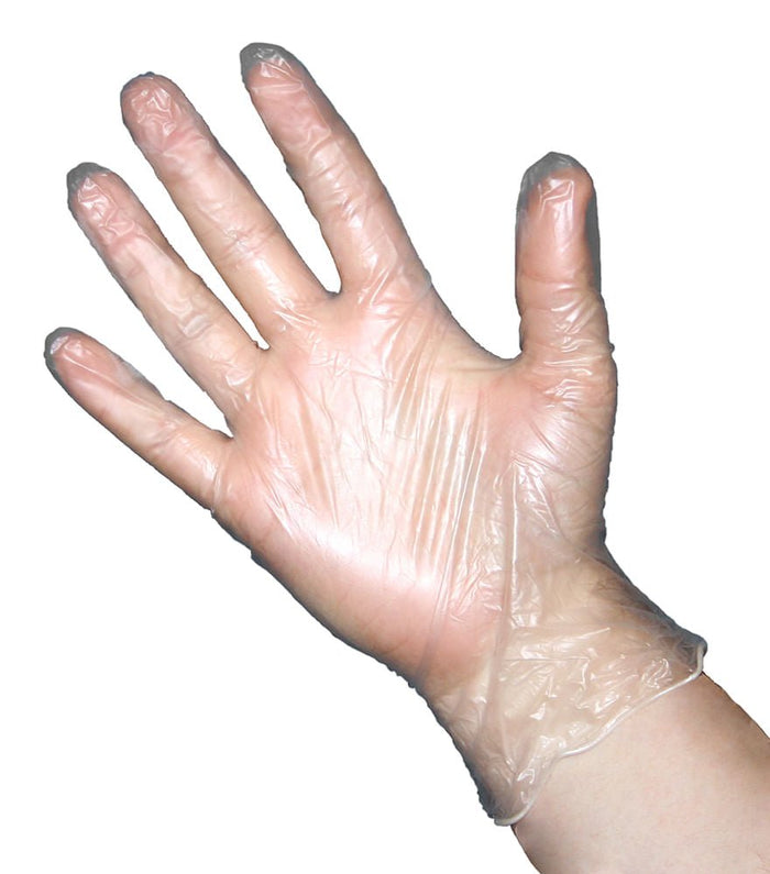 Gloves, Vinyl, Powder Free, Non Latex, 100 Count - 014012-XL - Extra Large - 1