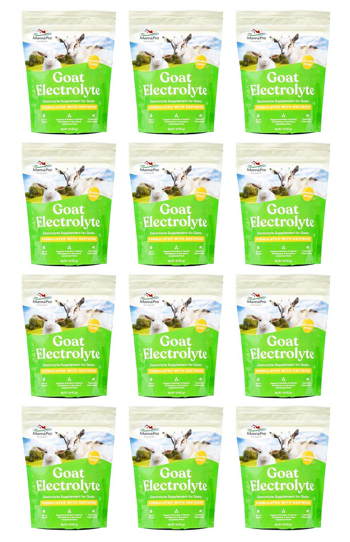 Goat Electrolyte Supplement for Kids & Adult Goats, 16 oz - CAG2-12 - 12 Pack - 5