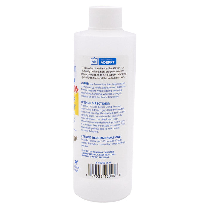 Goats Prefer Power Punch Nutrient & Energy Drench, 8 oz - VPG4 - 2