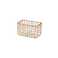 Gold Wire Basket | Rectangle
