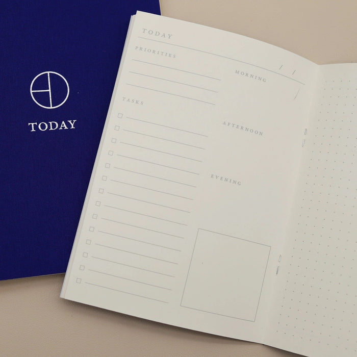 Goods for the Study Cloth Today Planner | Indigo