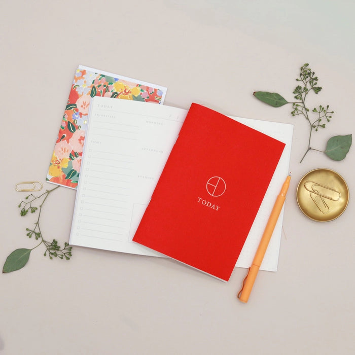 Goods for the Study Cloth Today Planner | Vermillion