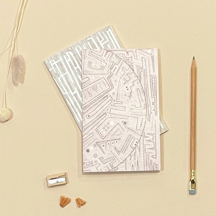 Goods for the Study Roll Up Jotter | Labyrinth