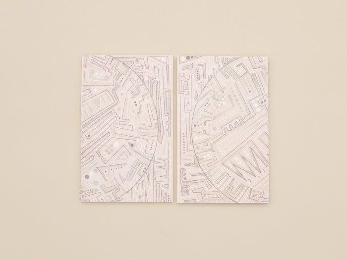 Goods for the Study Roll Up Jotter | Labyrinth