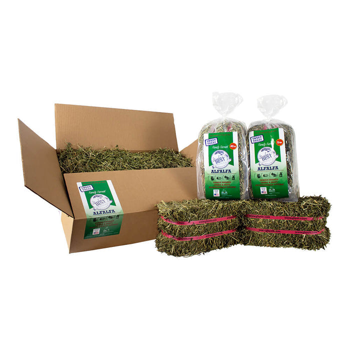 Grandpa's Best Alfalfa Loose Boxed Hay - 010BEST-00649 - 5lb - 4