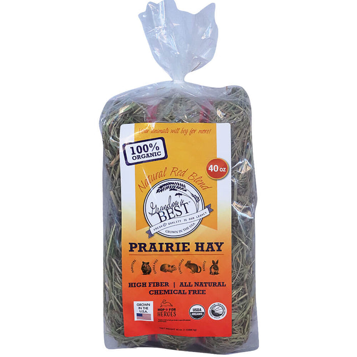 Grandpa's Best Prairie Hay - 010BEST-06114 - Green - 40 oz - Alfalfa Hay - 1