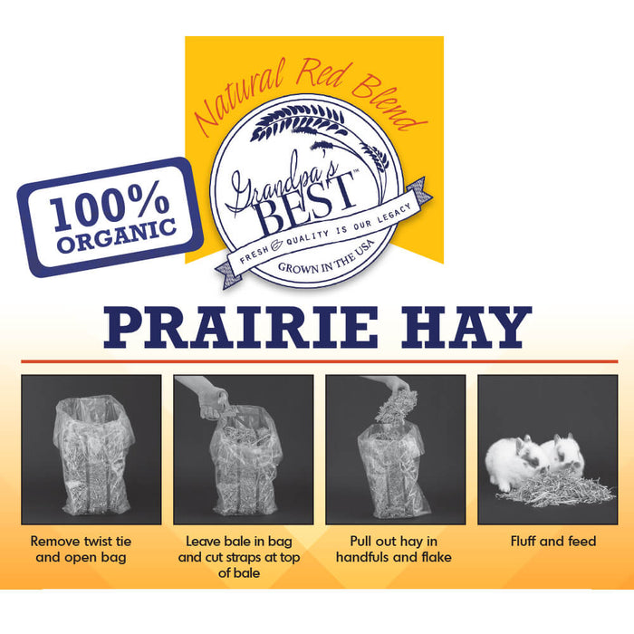 Grandpa's Best Prairie Hay - 010BEST-06114 - Green - 40 oz - Alfalfa Hay - 2