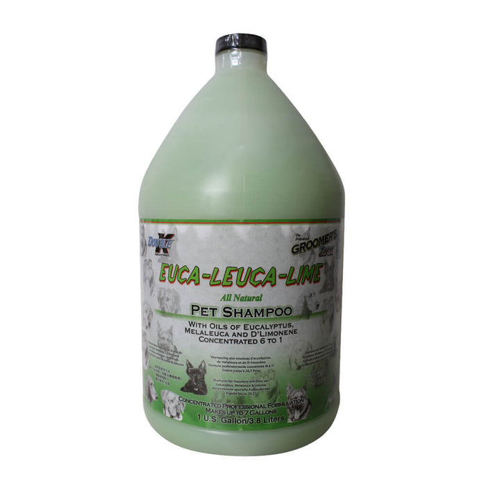 Groomer's Edge Euca - Leuca - Lime Pet Shampoo, Gallon - 013DK-116-1 - Green - Citrus - 1 gallon - 1