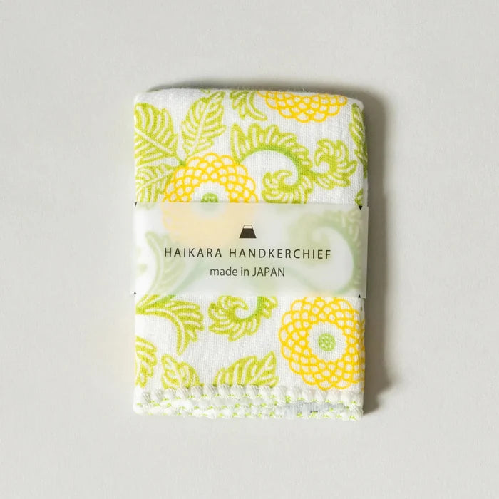 Haikara Handkerchief | Karahana, Yellow