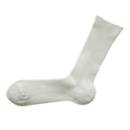 Hakne Linen Ribbed Socks | Off White