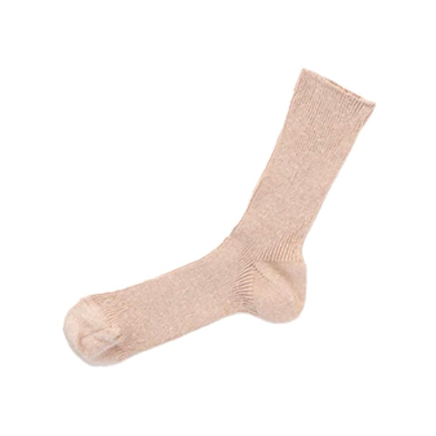 Hakne Linen Ribbed Socks | Pink 2025 Limited