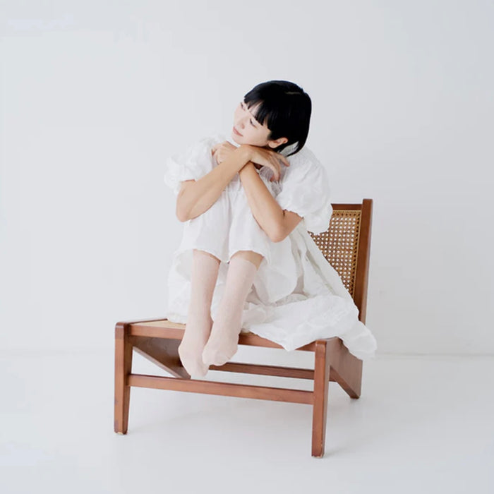 Hakne Linen Ribbed Socks | Pink 2025 Limited