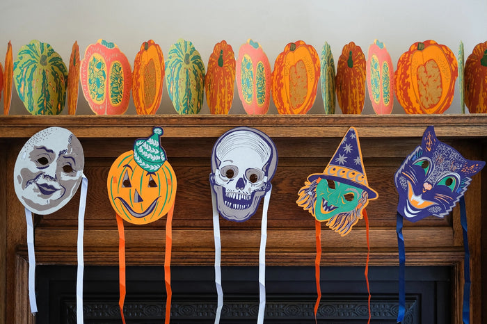 Halloween Fancy Dress Face Masks