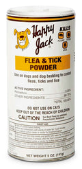 Happy Jack Flea & Tick Powder, 5 oz - H1F1 - 1