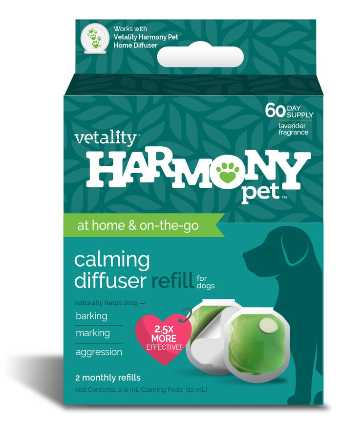 Harmony Pet Calming Home Diffuser & Refills for Dogs - TVB2Y - Refill (2 pk) - Lavender - 3