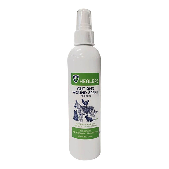 Healers Petcare Cut and Wound Spray, 8 oz - 019HPC-75527 - 8oz - 1