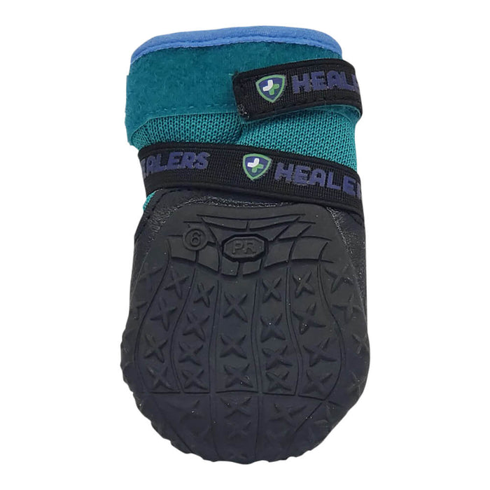 Healers Urban Walkers III Dog Boots, Pair - 014HPC-56023 - Teal - XL - 2
