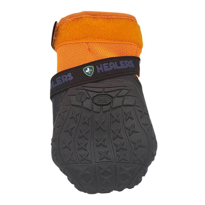 Healers Urban Walkers III Dog Boots, Pair - 014HPC-56038 - Orange - XL - 5