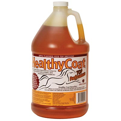 Healthy Coat for Horses Apple Flavored Feed Top Dressing Supplement - IWA1 - Gallon - 2