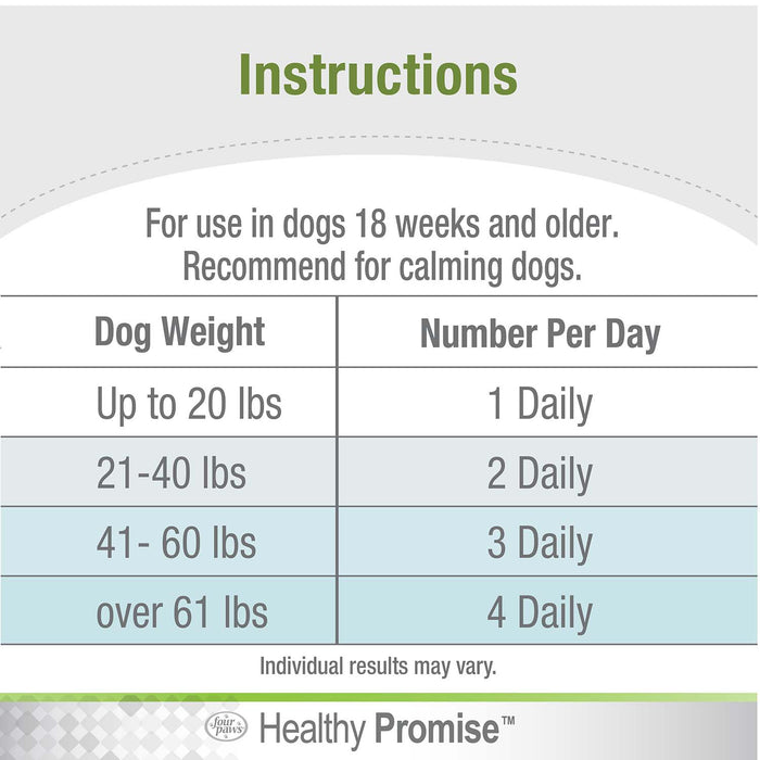 Healthy Promise Calming Chews for Dogs, Savory Liver, 90 ct - 39XG - 90ct - Liver - 7