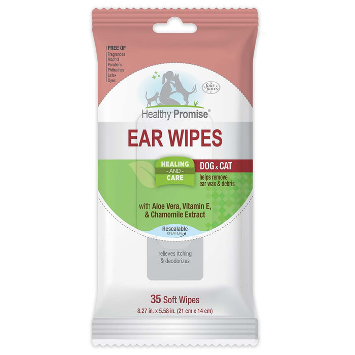 Healthy Promise Cat & Dog Ear Wipes, 35 ct - 39A1C - 35ct - 1