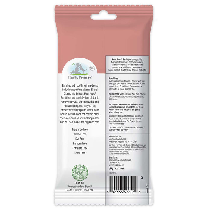 Healthy Promise Cat & Dog Ear Wipes, 35 ct - 39A1C - 35ct - 2