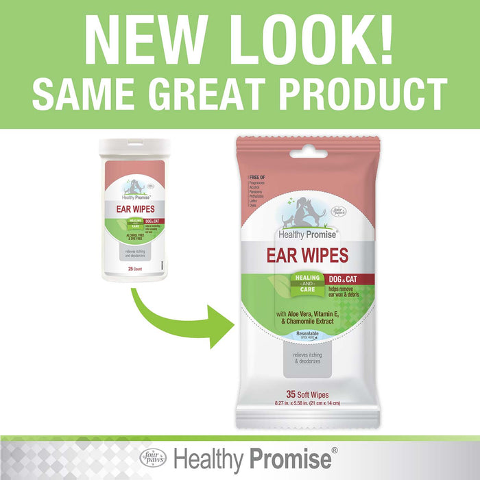 Healthy Promise Cat & Dog Ear Wipes, 35 ct - 39A1C - 35ct - 7