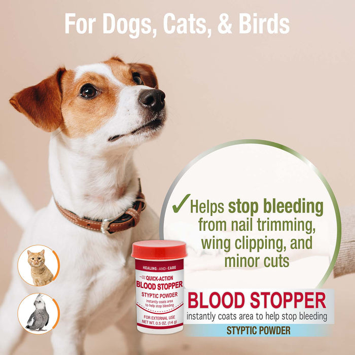 Healthy Promise Quick - Action Pet Blood Stopper Styptic, 0.5 oz - 39A19 - .5oz - 4