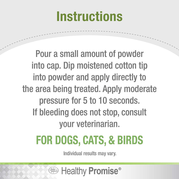 Healthy Promise Quick - Action Pet Blood Stopper Styptic, 0.5 oz - 39A19 - .5oz - 6
