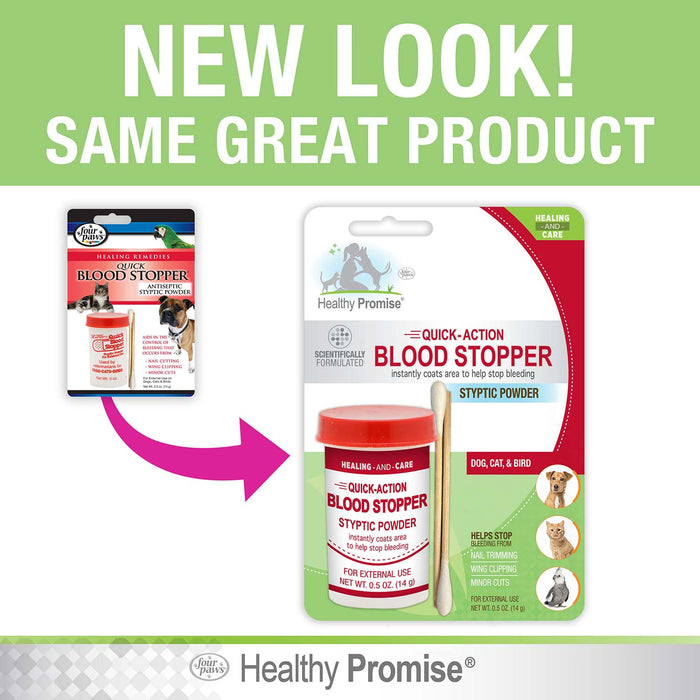 Healthy Promise Quick - Action Pet Blood Stopper Styptic, 0.5 oz - 39A19 - .5oz - 7