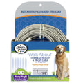 Heavy Weight Dog Trolley Exerciser, Silver - 39WY - 100 ft - 1