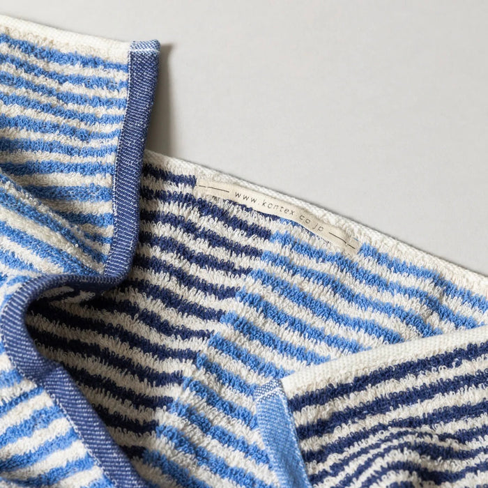 Hemp Stripe Towel | Blue