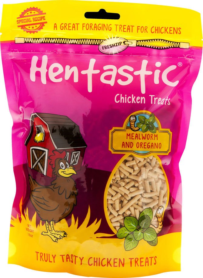 Hentastic Dried Mealworms with Oregano, 16 oz - UNAI - 2
