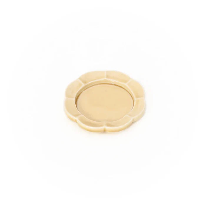 Hibi Match - Seto Incense Tray - Flower | Yellow