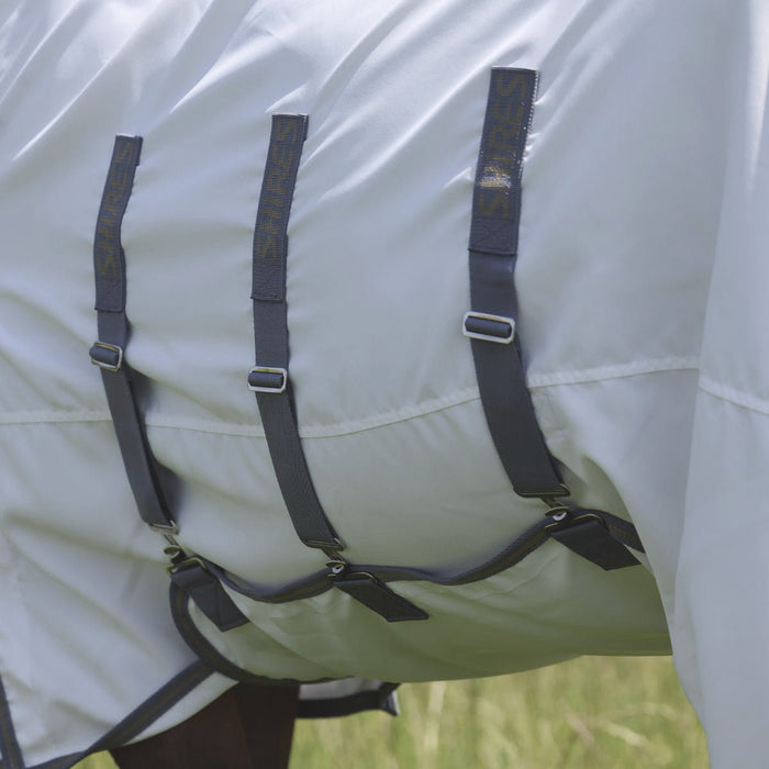Highlander Plus Sweet - Itch Combo Horse Sheet, 600 Denier - SEP1GQ - White/Teal/Mustard - 69 in - 7