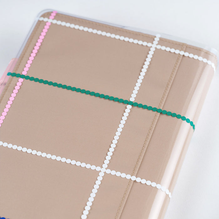 HOBONICHI 2027 | Cousin A5 Cover | Yoshie Watanabe: Dotted Plaid