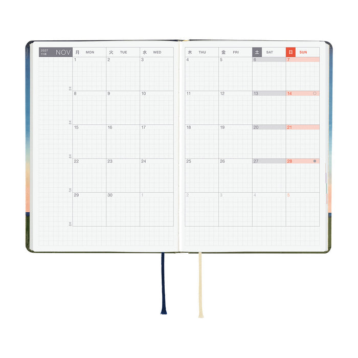 HOBONICHI 2027 | HON A5 | Hiroko Kubota: String Telephone Until the Moon is Full