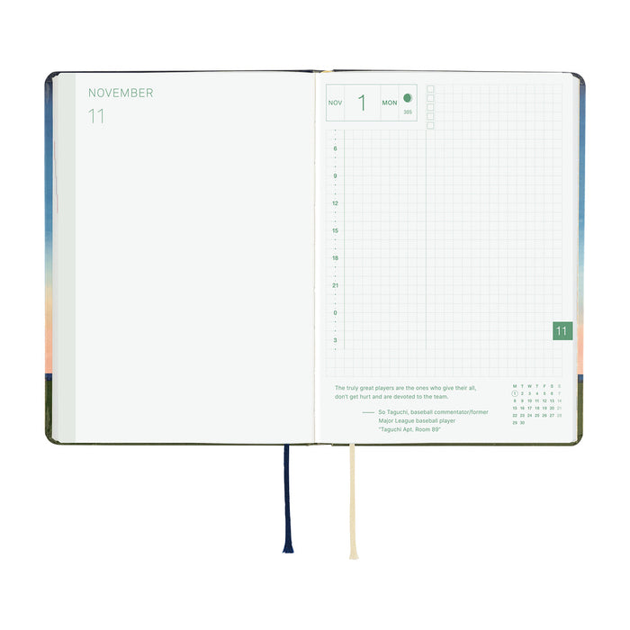 HOBONICHI 2027 | HON A5 | Hiroko Kubota: String Telephone Until the Moon is Full