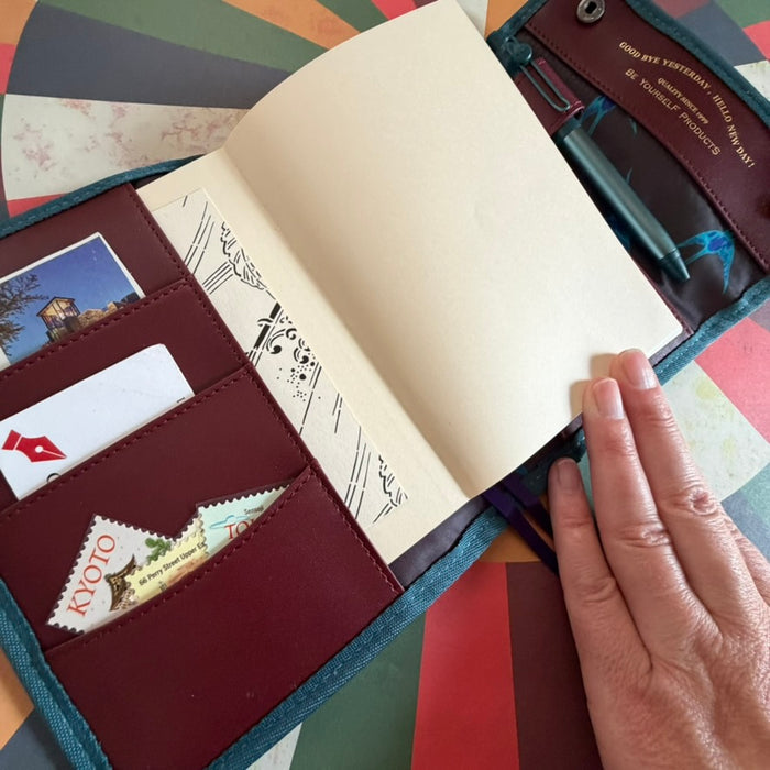 HOBONICHI 2027 | Original A6 Cover | NATAL DESIGN: Hello New Day! (Camo)