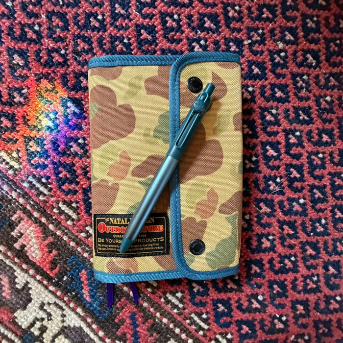 HOBONICHI 2027 | Original A6 Cover | NATAL DESIGN: Hello New Day! (Camo)