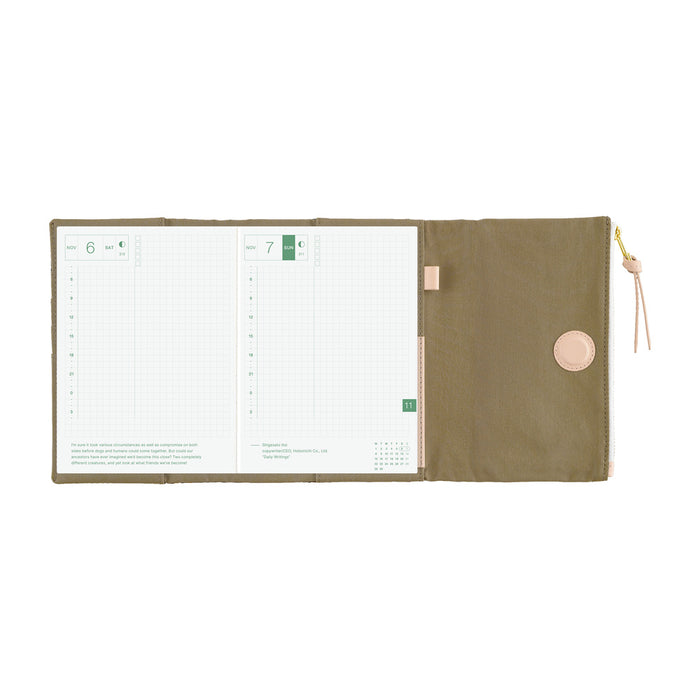 HOBONICHI 2027 | Original A6 Cover | Tragen: Bitter Plaid
