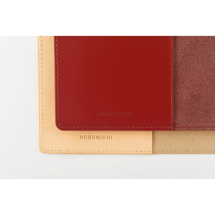 HOBONICHI 5-YEAR TECHO LEATHER COVER | A5 | Red