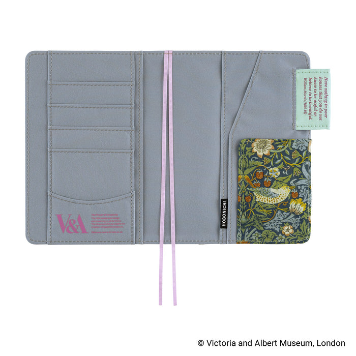 Hobonichi | A6 Original Cover | V&A Series: Strawberry Thief