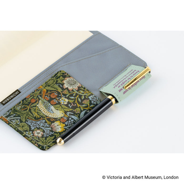 Hobonichi | A6 Original Cover | V&A Series: Strawberry Thief