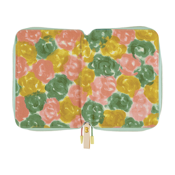 HOBONICHI | Cousin A5 Cover | mina perhonen: Glass Flower (Pink Mix)