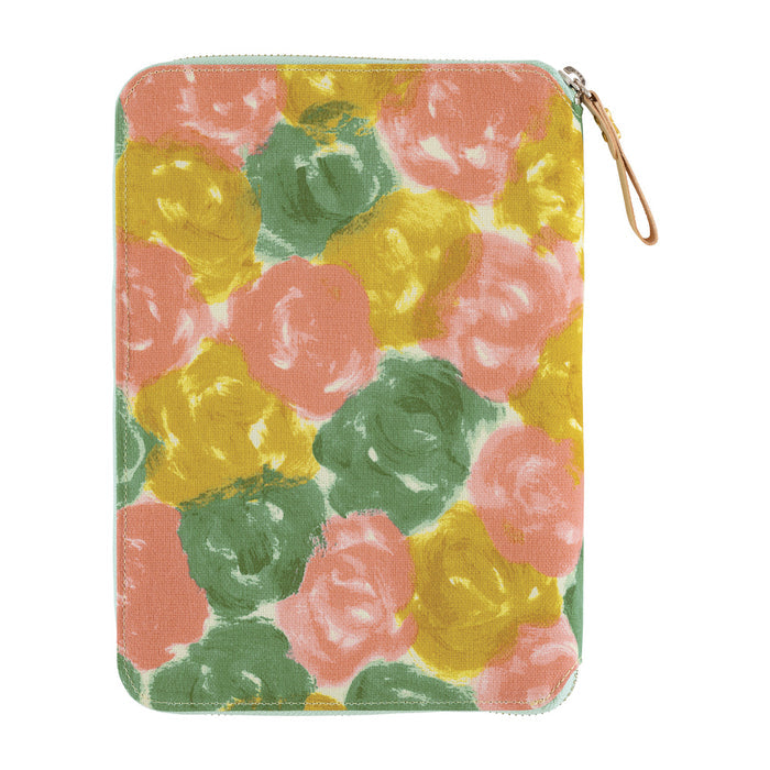 HOBONICHI | Cousin A5 Cover | mina perhonen: Glass Flower (Pink Mix)