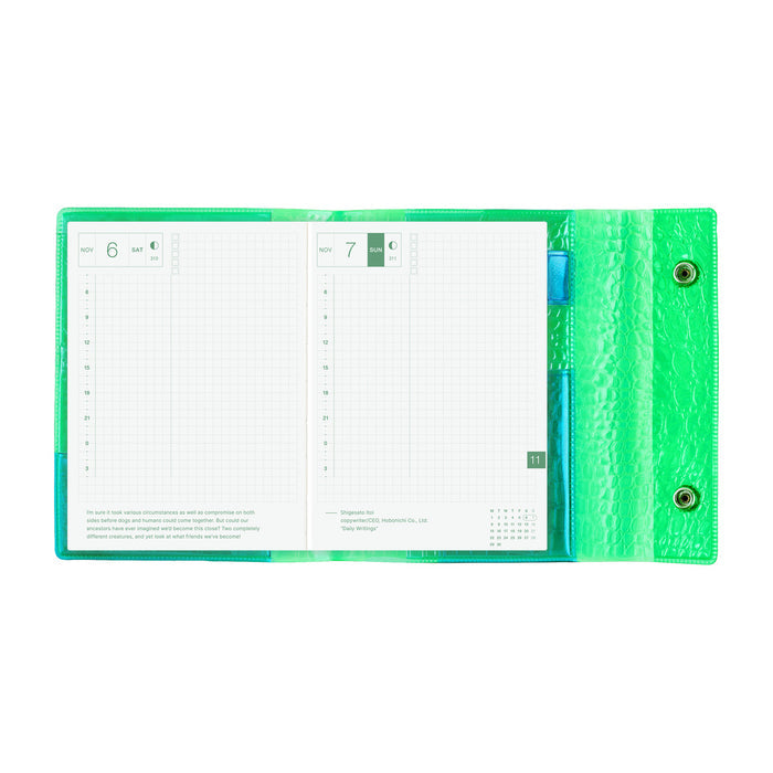HOBONICHI | Original A6 Cover | beautiful people: Nothing to Hide (Green)