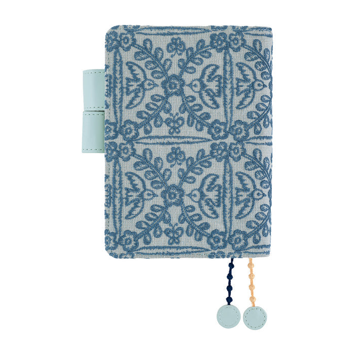 HOBONICHI | Original A6 Cover | mina perhonen: felice (Blue)