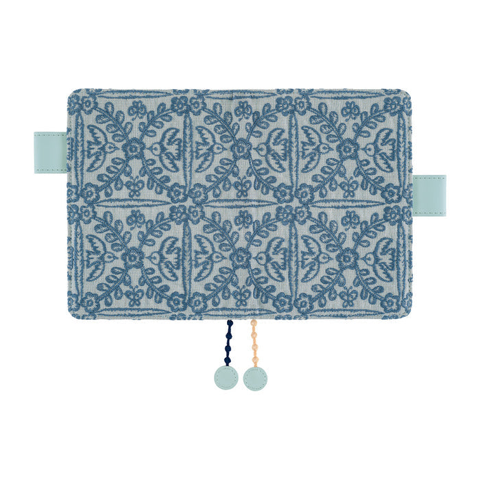 HOBONICHI | Original A6 Cover | mina perhonen: felice (Blue)