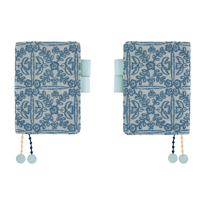 HOBONICHI | Original A6 Cover | mina perhonen: felice (Blue)